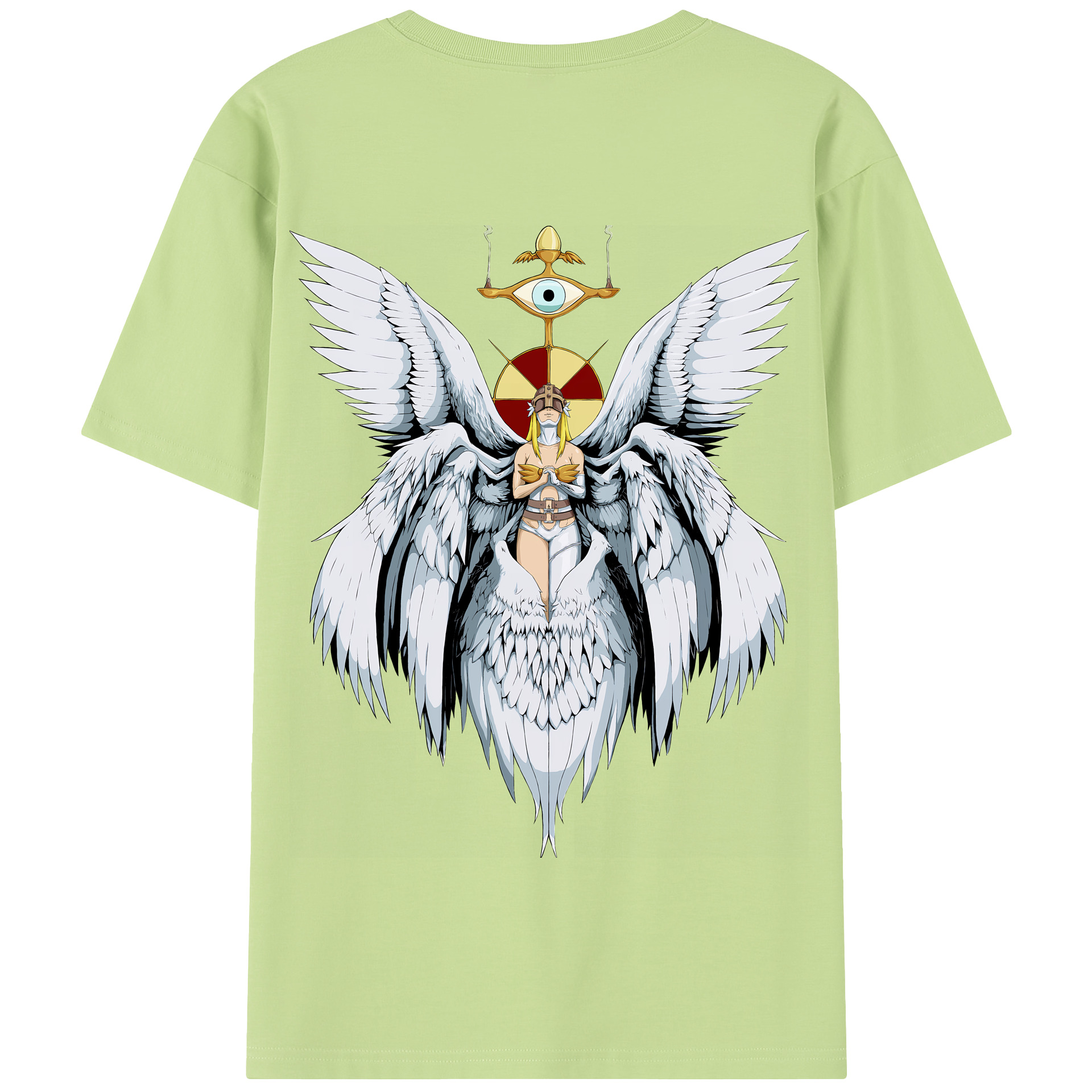 （画像用） Digimon デジタルモンスター/デジモン 綿100％半袖Tシャツ（背面プリント）